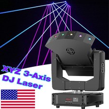 6-Eyes RGB XYZ DJ Laser Light Moving Heads DM...