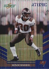 2007 Score Atomic #101 Ronde Barber - FB