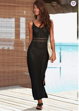 Crochet Maxi Dress Cover Up