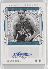 2020 National Treasures Timeless Talents Signatures 9/99 Grant Hill Auto HOF gp1