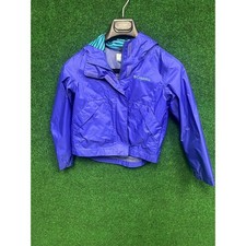 Youth lightweight blue jacket water resistant Columbia Sz S Unisex Boys  Girls