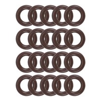 20 Fluorkautschuk O-Ringe 7Mm Od 4Mm Id 1.5Mm Breite Metrisch Fkm Dichtung