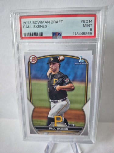2023 Bowman Draft Paul Skenes 1st Bowman #BD-14 PSA 9 Mint Pittsburgh Pirates