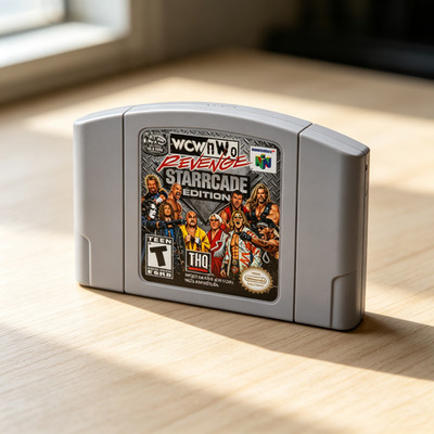 WCW-nWo Revenge N64 Video Games For Nintendo 64 Console