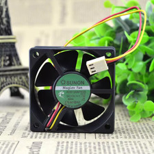 SUNON KDE1206PKV2 Cooling Fan DC 12V 1.1W 60 60 20mm 3pin Silent Fan