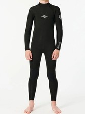 RIP CURL Youth 4/3 JUNIOR DAWN PATROL BZ Wetsuit - Black - Size 10 - NWT