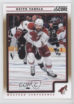 2012-13 Score Gold Rush Keith Yandle #357 0a4