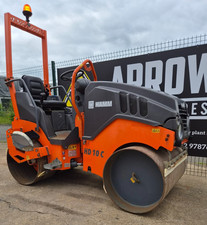 HAMM HD 10C VV COMPACT TWIN VIBRATING ROLLER YEAR 202O FULL RECENT SERVICE