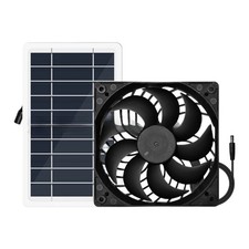 2W Solar Fan with Monocrystalline Silicon Panel for Greenhouse Cooling