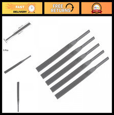 Pneumatic Air File Set 5Pcs - Coarse Tooth Flat Grinding Tool 5mm x 125mm