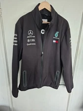 Mercedes AMG Petronas Formula One Team Softshell Jacket Size 2xl Preowned 