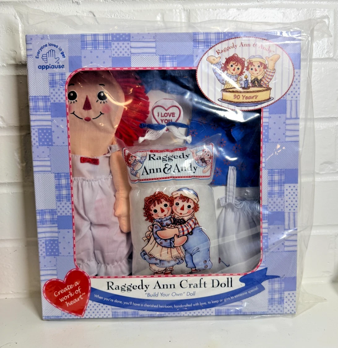 その他 Raggedy Ann & Andy 90th yeary Original (Unopened) Raggedy Ann & Andy Dolls & Doll Playsets