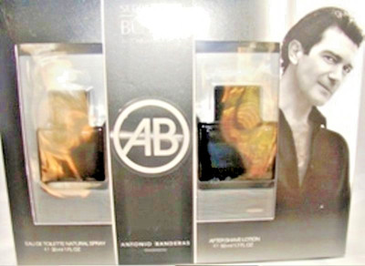 ANTONIO BANDERAS SEDUCTION IN BLACK 2 PC MEN 1 OZ COLOGNE & BODY GIFT SET
