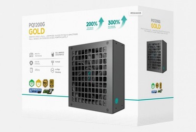 DeepCool PQ1200G 1200W Gamer Storm 80+ Gold/Cybenetics Fully Modular ATX Power