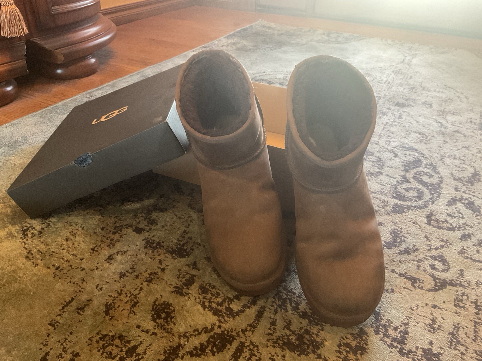&rsquo;s Mini Classic Deco Ugg Short Boot Design, Size 12