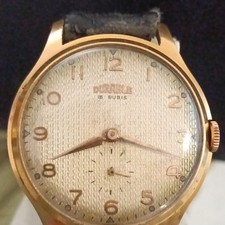DURABLE 15 RUBIS Orologio Uomo meccanico manuale 15 rubini piccoli secondi