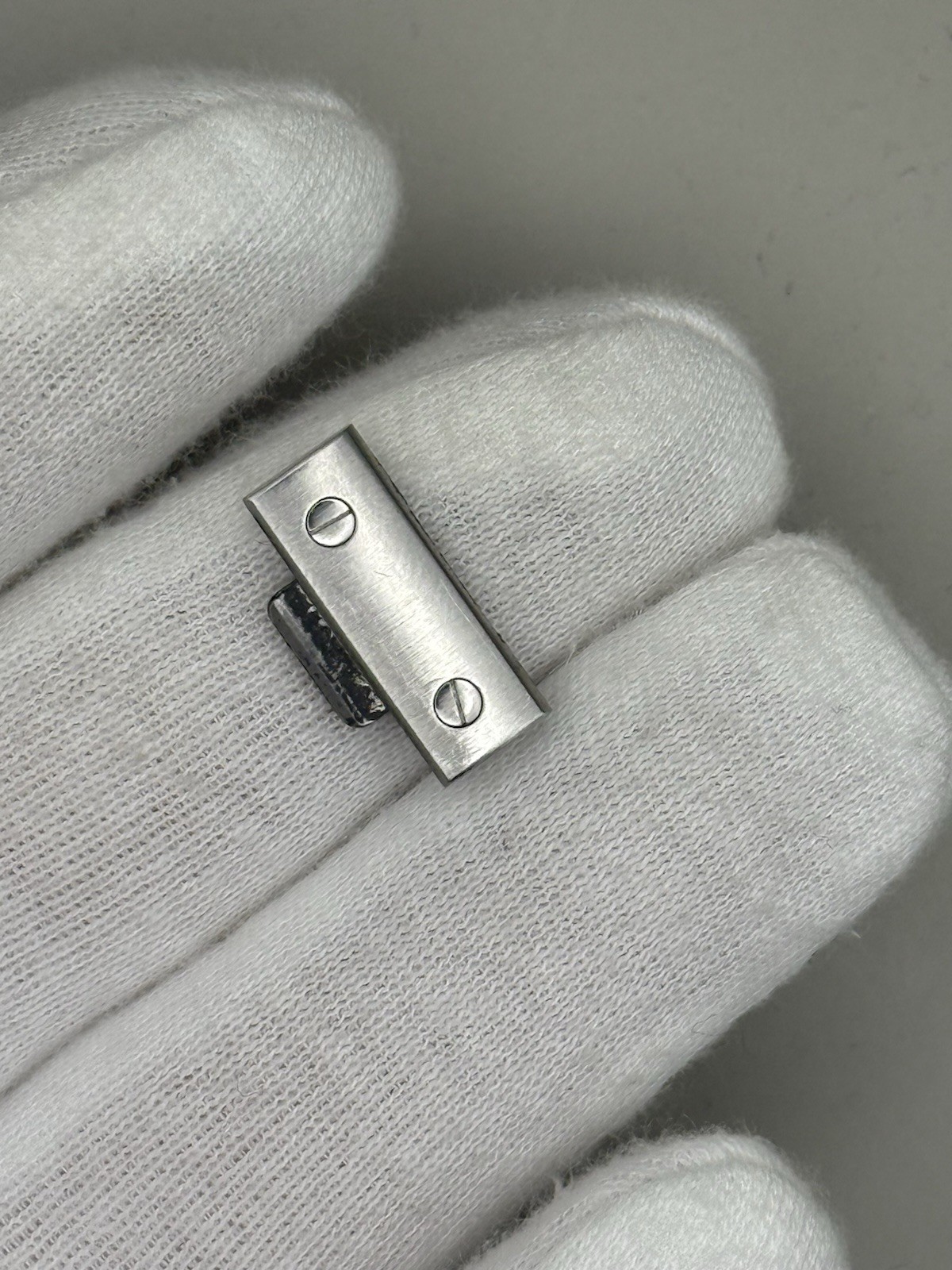 Cartier Santos Galbee  Link 16mm  Stainless Steel Original