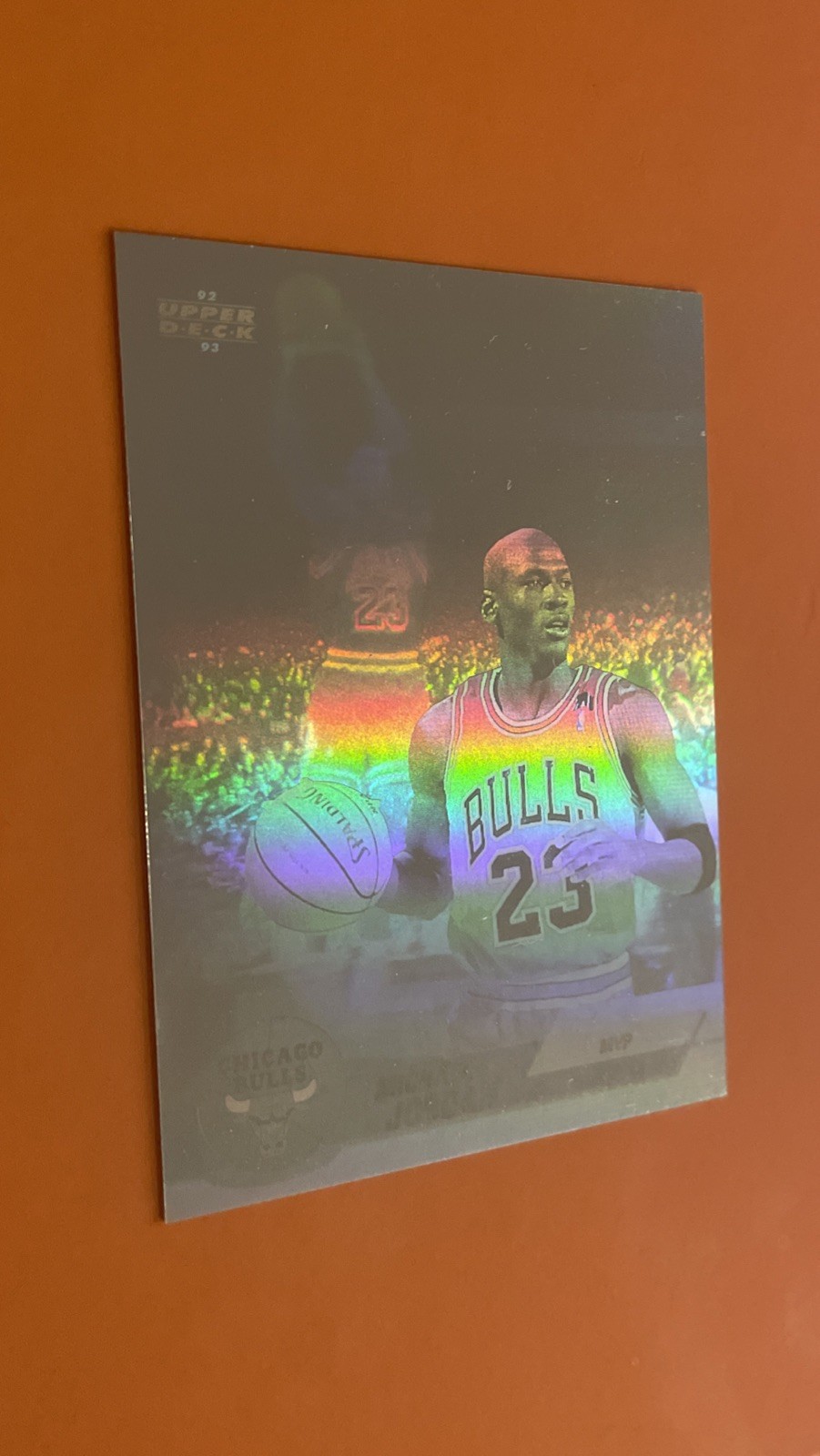 1992-93 Upper Deck - Award Winners Holograms Michael Jordan #AW9
