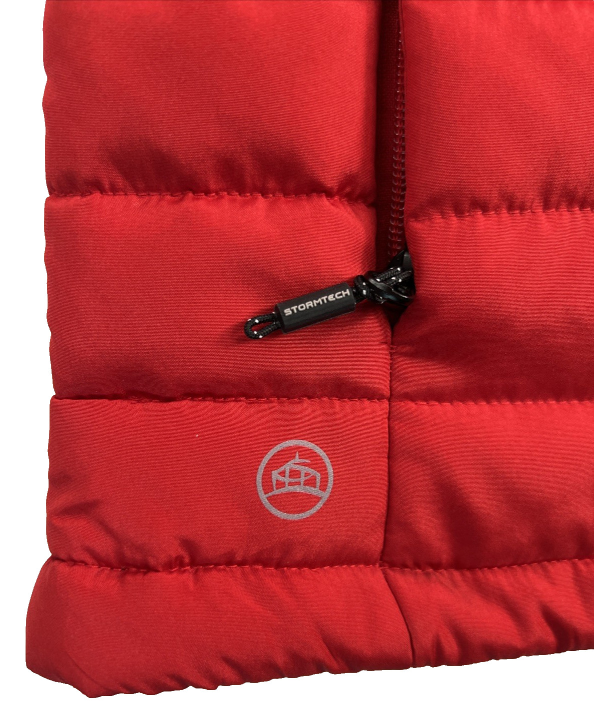 STORMTECH Performance Full Zip Up Red Quilted Puf… - image 6
