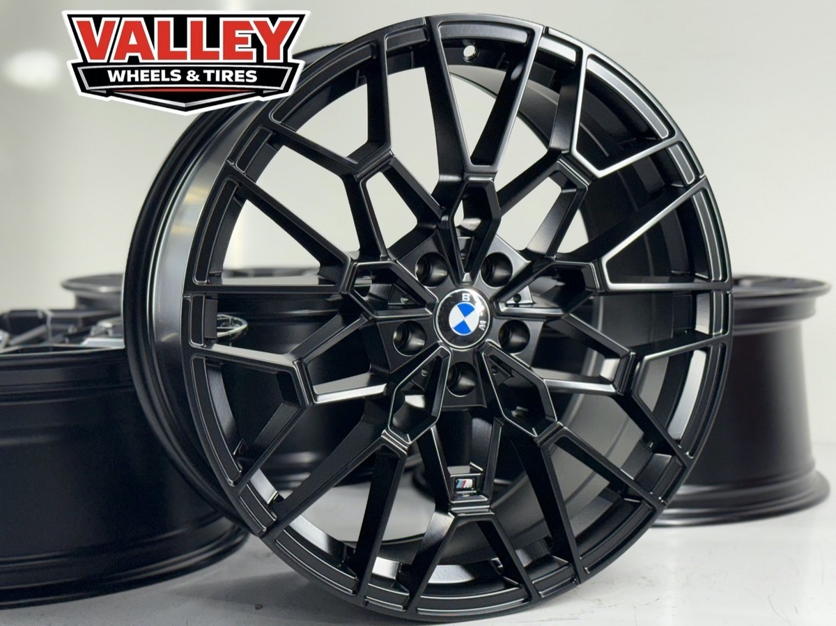20 INCH WHEELS/RIMS WHEEL Fit BMW BLACK Multi Spoke 5 112MM 