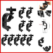 QWORK Heavy Duty Truss Clamp Stage Light Trigger Clamp, 10 Pack 330 Lb.