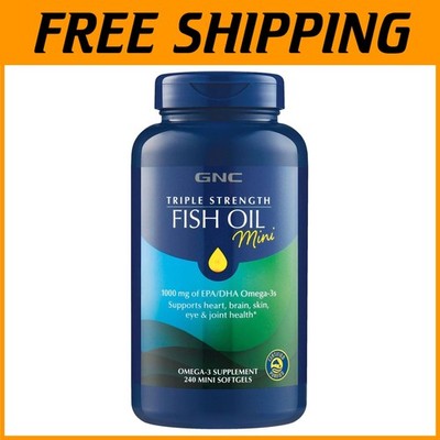 Mini Omega-3 Supplement, 1000mg EPA & DHA, 240 Softgels