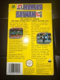 Batman Return of the Joker NES  PAL  German Version With Box