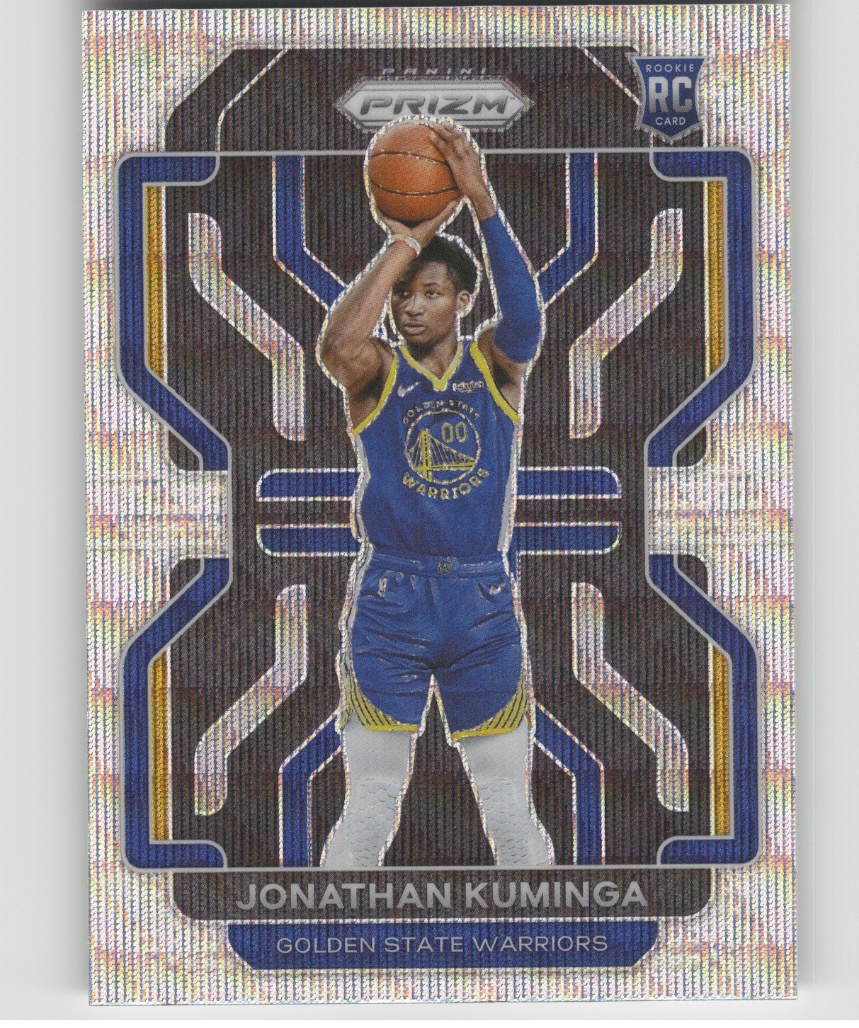 2021 Prizm Jonathan Kuminga #307 Fast Break RC