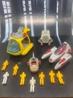 Small Bundle Of Vintage Manta  Force Space Figures & Vehicles - Bluebird .