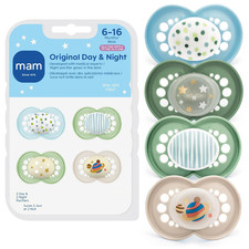 Original Baby Pacifiers 6-16 Months, Binky for Newborn Babies, Bpa-Free Skin Sof