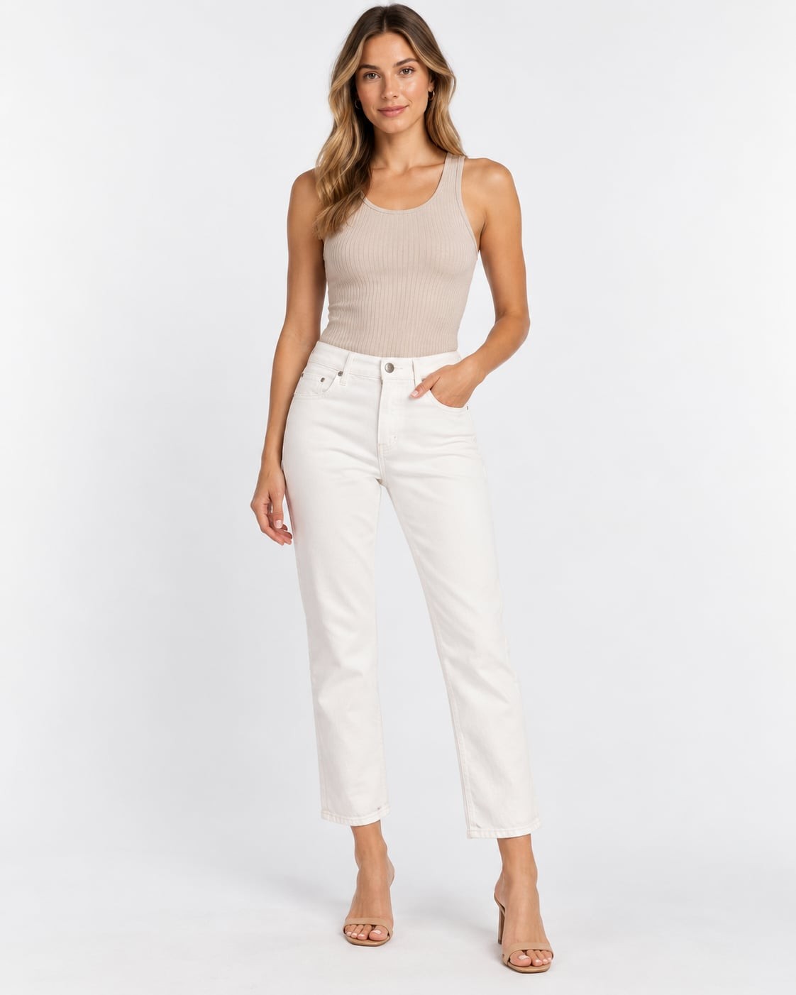 ✨🤍 JOE’S JEANS WHITE CROPPED DENIM 🤍✨