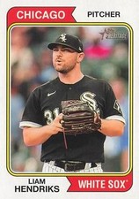 2023 Topps Heritage #192 Liam Hendriks