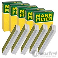 5X Mann-Filter FP 4436 Innenraumfilter ALLERGIKER-AKTIVKOHLEFILTER 5-STÜCK!