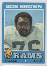 1971 Topps Bob Brown #16 HOF fm0