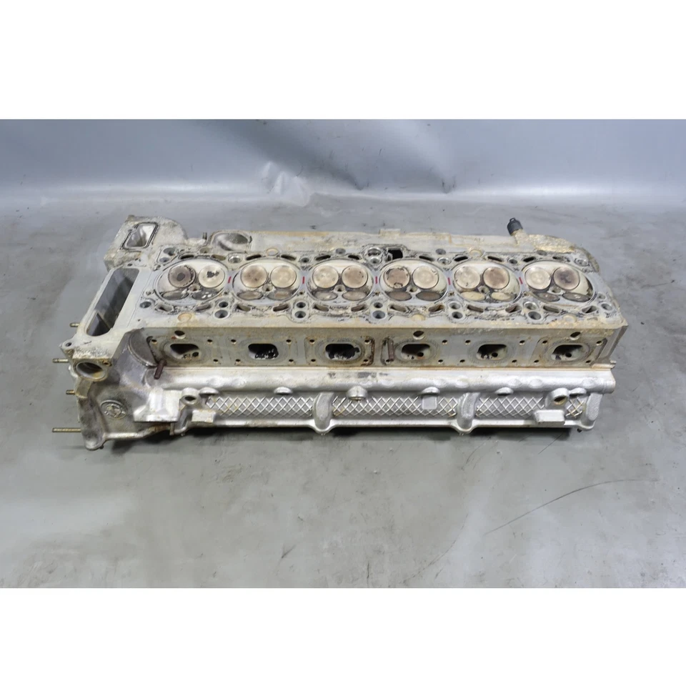 1999-2006 BMW E46 E39 M52TU M54 2.5L 3.0L 6-Cyl Cylinder Head w Valves 812 OEM  — 第 2/4 张图片