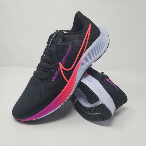 Nike Air Zoom Pegasus 38 Men's Size 10.5 Black Hyper Violet CW7356-011