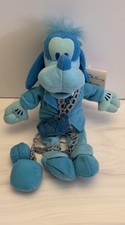 Disney Store Marley's Ghost Bean Bag Ghost Goofy Blue Plush Christmas Carol