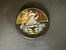 Viktor Stalberg Blackhawks Signed 2013 Stanley Cup Champs Puck