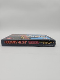 Hogan's Alley Nintendo NES Complete in Box CIB Black Box Hangtab TESTED &WORKING