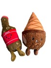 Plush Gigglescape Chocolate Ice Cream Cone & Cola — photo 1