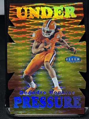 #ad 2013 Upper Deck Under Pressure UP 15 DeAndre Hopkins Clemson RC Rookie Die Cut $29.95