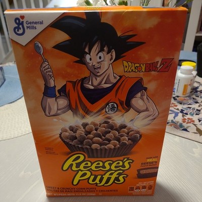 Reese's Puffs Cereal Dragonball Z Limited Edition  - Sealed Box
