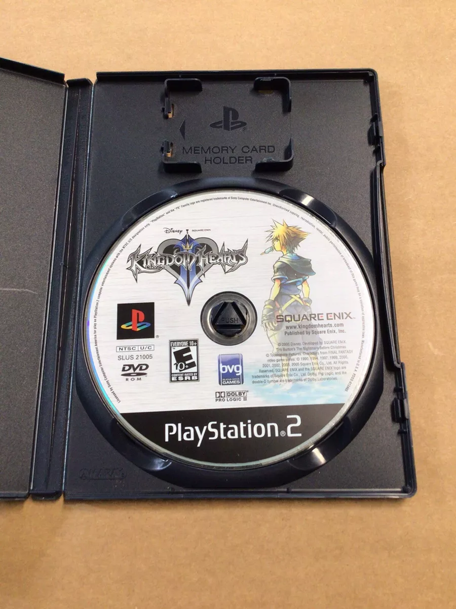 Kingdom Hearts Sony Playstation 2 PS2 Game Tested + Working Disc Only