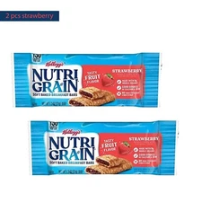 Nutri-Grain Breakfast Bars Strawberry  & Blueberry Flavor Assorted Pack, 1.3 oz.