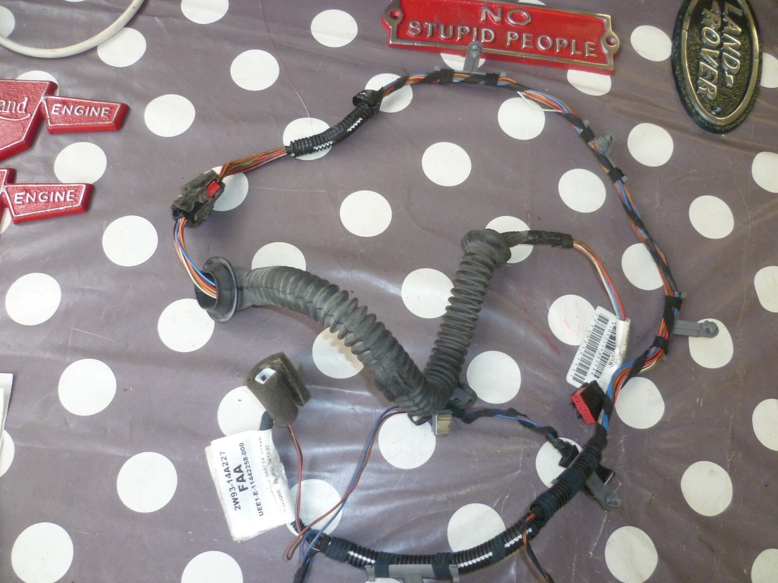 JAGUAR XJ XJ6 X350 BOOT LID WIRING LOOM HARNESS 2W9313A4442W93