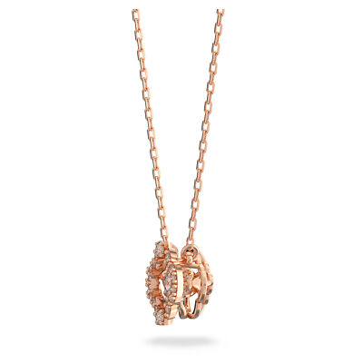 ★SWAROVSKI★Una Necklace クローバー クリスタル ネックレス Swarovski Una necklace Clover, White, Rose gold-tone plated