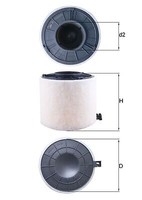 Knecht LX4407 Luftfilter FüR Audi A4 B9 A5 Q5 2.0D 2.0DH 05.15-