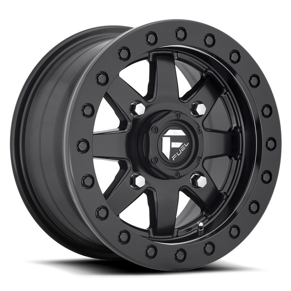Fuel Maverick Bdlk Bk 15" Wheels 33" XC450 Tires Honda Pioneer 1000