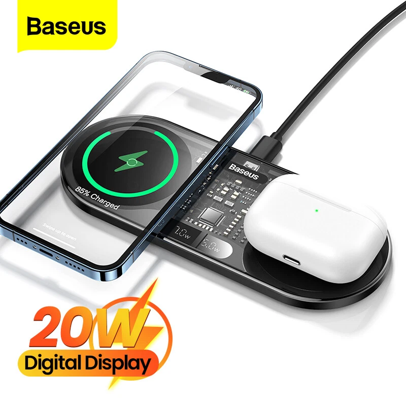 2 in 1 wireless charger pad hot sale
