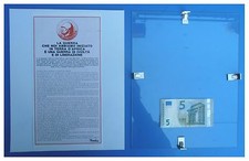 Benito Mussolini discorso guerra di civiltà duce fascismo quadro cornice vetro